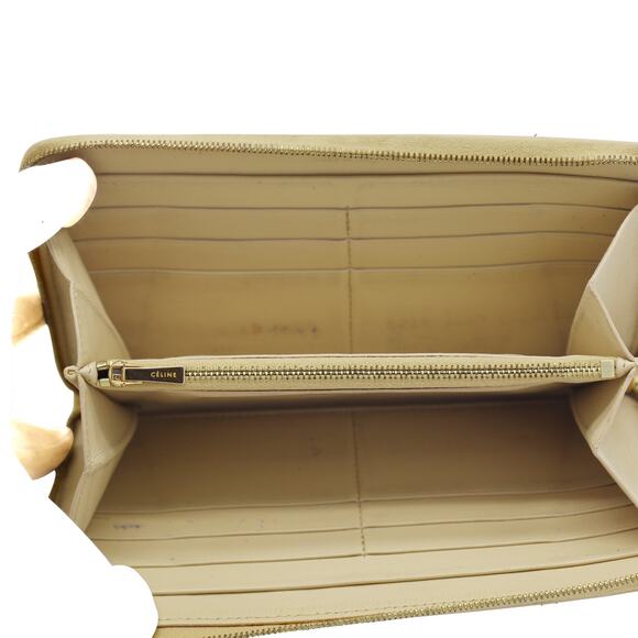 🔴 Celine Multifunction Zip Wallet - Cream Python - Picture 7 of 9